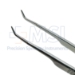 Nadler Style Coaptation Bipolar Forceps, Removable Spacer Stop, 0.4mm Tip, 10mm High Polish Area, Overall Length 4-1/4" (108mm) - 108-10-01A