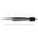 Nadler Style Coaptation Bipolar Forceps, Removable Spacer Stop, 0.4mm Tip, 10mm High Polish Area, Overall Length 4-1/4" (108mm) - 108-10-01A