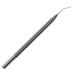 Nagahara Nucleus Chopper, For Use In RH (LH Dominant Surgeon), 1.75mm Tip (Outer Tip-To-Bend; 1.25mm Inner Tip-To-Bend) Blade Offset At 60 Degrees, 10mm Bend To Tip, Round Stainless Steel Handle, Overall Length 4-1/2" (115mm) E0578 R,08-14502L,3773E,08-15420L,E0578 R