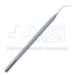 Nagahara Phaco Chopper, For Use In LH, Angled 45 Degrees, Flat Interior Cutting Edge, 10mm Bend To Tip, 1.5mm 60 Degrees Long Cutting Edge, Round Knurled Handle, Overall Length 4-1/2" (114mm) - 15-3628AS