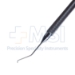 Nagahara Nucleus Chopper, Use In Left Hand (Right Hand Dominant Surgeon), 1.75mm Tip (Outer Tip-To-Bend) / 1.25mm (Inner Tip-To-Bend), Blade Offset At 60 Degrees, 10mm Bend To Tip, Round Stainless Steel Handle, Overall Length 4-1/2" (115mm) - 5-1689-L