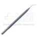 Nagahara Nucleus Chopper, Use In Left Hand (Right Hand Dominant Surgeon), 1.75mm Tip (Outer Tip-To-Bend) / 1.25mm (Inner Tip-To-Bend), Blade Offset At 60 Degrees, 10mm Bend To Tip, Round Stainless Steel Handle, Overall Length 4-1/2" (115mm) - 5-1689-L