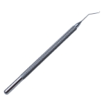 Nagahara Nucleus Chopper, Use In Left Hand (Right Hand Dominant Surgeon), 1.75mm Tip (Outer Tip-To-Bend) / 1.25mm (Inner Tip-To-Bend), Blade Offset At 60 Degrees, 10mm Bend To Tip, Round Stainless Steel Handle, Overall Length 4-1/2" (115mm) E0578 L,08-14502,3774E,08-14502,E0578 L