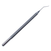 Nagahara Nucleus Chopper, Use In Left Hand (Right Hand Dominant Surgeon), 1.75mm Tip (Outer Tip-To-Bend) / 1.25mm (Inner Tip-To-Bend), Blade Offset At 60 Degrees, 10mm Bend To Tip, Round Stainless Steel Handle, Overall Length 4-1/2" (115mm) E0578 L,08-14502,3774E,08-14502,E0578 L