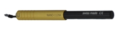 Nano Slide Diamond Knife Black And Gold Handle 2.4mm Sharp Side 