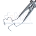 Netland-Lieberman Speculum, Adult, 14mm Open Blades, 2.5mm Suture Notches - 5-5235