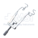 Netland-Lieberman Speculum, Adult, 14mm Open Blades, 2.5mm Suture Notches - 5-5235