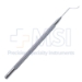 Neuhann Nucleus Divider, Single Ended, Reverse Curved Spatula Tip, Longitudinal Handle - 11-4-3499