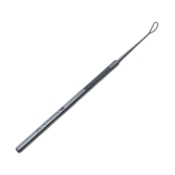 New Orleans Eye Ear Lens Loop, 5mm Wide x 10mm Long Oval Loop, Flat Handle, Overall Length 5-3/8" (136mm) K3-4030,E0664,08-04307,3739E,K3-4030,K3-4030