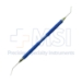 Nichamin I Titanium Quick Chopper, Nucleus Pick, Double Ended, Left Hand Dominant, Use In Right Hand, One End Wedge Shaped Cutting Edge, Other End Delicate Needle Point Pick - 16-5168-L-R