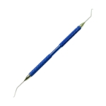 Nichamin I Titanium Quick Chopper, Nucleus Pick, Double Ended, Left Hand Dominant, Use In Right Hand, One End Wedge Shaped Cutting Edge, Other End Delicate Needle Point Pick 05-4057 L