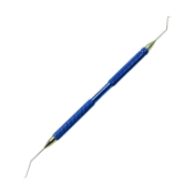 Nichamin I Titanium Quick Chopper, Nucleus Pick, Double Ended, Left Hand Dominant, Use In Right Hand, One End Wedge Shaped Cutting Edge, Other End Delicate Needle Point Pick 05-4057 L