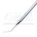 Nichamin Quick Chopper, Angled 10mm Bend To Tip, 1mm Tip, Eye Shaped Wedge, Cutting Edge Right Hand Dominant, Use Left Hand, Stainless Steel, Overall Length 4-1/2" (114mm) - 9-25641-R
