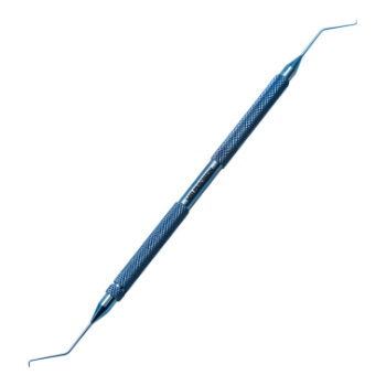 Nichamin Triple Chop + Nichamin Quick Chop, Titanium, Right Hand Dominant, Use In Left Hand, Round Knurled Handle 05-4058