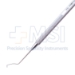 Nichamin Vertical Nucleus Chopper, Stainless Steel, Ambidextrous, Angled/Vaulted 10mm Bend to Tip, Overall Length 4-1/2" (114mm) - 9-25632-R