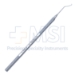 Nichamin Vertical Nucleus Chopper, Stainless Steel, Ambidextrous, Angled/Vaulted 10mm Bend to Tip, Overall Length 4-1/2" (114mm) - 9-25632-R