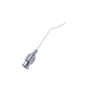 Nichamin Long Hydrodissection Cannula, 27ga, Curved, Unique Flattened Tip, Excluding Hub Overall Length 1-7/8" (47.6mm) 