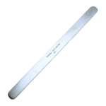 NickeI Silver Brain Spatula, 1/2" (12.7mm) Width, Overall Length 7" (178mm) 