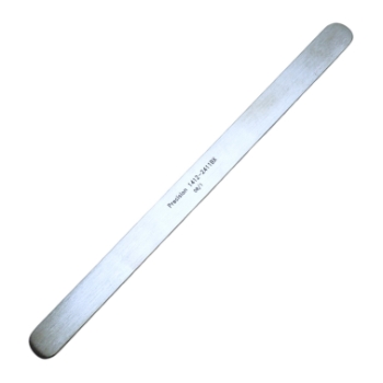 NickeI Silver Brain Spatula, 1/2" (12.7mm) Width, Overall Length 7" (178mm) 