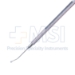 Nightingale Capsule Curette, Angled, 1.75mm Diameter Semi Sharp Ring, 10mm Tip To Bend, Round Knurled Handle, Overall Length 4-3/4" (120mm) - 11-4-2211