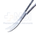 Northbent Stitch Scissors, Lightly Curved, Stitch Cut Out, Overall Length 4-3/4" (121mm) - 0-214MX