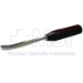 Novo-Bach Gouge, Curved, 10mm Wide Head, Phenolic Handle, Overall Length 10" (250mm) - 19016-0443-2510