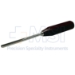 Novo-Bach Gouge, Curved, 5mm Wide Head, Phenolic Handle, Overall Length 10" (250mm) - 19016-0441-2505