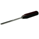 Novo-Bach Gouge, Curved, 5mm Wide Head, Phenolic Handle, Overall Length 10" (250mm) 