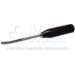 Novo-Bach Gouge, Straight, 5mm Wide Head, Phenolic Handle, Overall Length 10" (250mm) - 19016-0431-2505