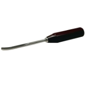 Novo-Bach Gouge, Straight, 5mm Wide Head, Phenolic Handle, Overall Length 10" (250mm) 