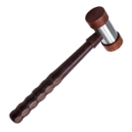 Novo-Bach Stainless Steel Mallet, Medium, Phenolic Handle, 12.5oz, Diameter 37mm, Overall Length 9-5/8" (245mm) 