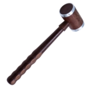 Novo-Max Mallet, Large, Phenolic, Metal Ring, 12.5oz, Overall Length 10-1/4" (260mm) 