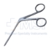 Noyes Ear Forceps, Straight, 8mm Serrated Jaw, Working Length 3-1/2" (87mm), Overall Length 5 1/2'' (140mm) - 232-D00-01