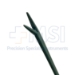 Noyes Ear Forceps, 8mm Serrated Jaw, Shaft Length 87mm, Ebony Finish, Overall Length 5-1/2" (14cm) - 232-D00-01-EB