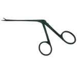 Noyes Ear Forceps, 8mm Serrated Jaw, Shaft Length 87mm, Ebony Finish, Overall Length 5-1/2" (14cm) 