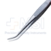 Nugent Utility Forceps, 10mm Smooth Jaws, 45 Degrees Angled Shafts, Overall Length 4-1/4" (110mm) - 5-2901