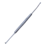 O'Connor Scleral Depressor-Marker, 3mm Teardrop Shape End, 1.5mm Gass Marker End, Serrated Flat Handle, Polished Finish, Overall Length 5-1/4" (134mm) 1574317,May-10,E5109