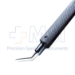 O'Gawa-Utrata Capsulorhexis Forceps, 11.5mm Angled Shafts, Iris Stop, Fine Angled Tips, Round Handle, Dull Finish, Overall Length 4" (105mm) - 5-3113-R-U