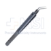 O'Gawa-Utrata Capsulorhexis Forceps, 11.5mm Angled Shafts, Iris Stop, Fine Angled Tips, Round Handle, Dull Finish, Overall Length 4" (105mm) - 5-3113-R-U