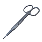 O.R Scissors, Straight, Sharp Tips, Overall Length 4" (102mm) 