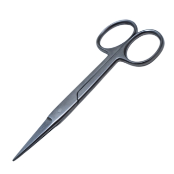 O.R Scissors, Straight, Sharp Tips, Overall Length 4" (102mm) 