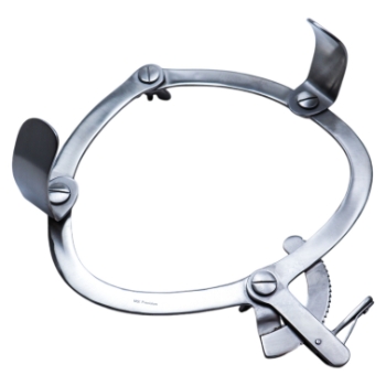 OSullivan-OConnor Abdominal Retractor, 2 Center Blades, 1-3/4" (44mm) & 2-3/4" (70mm), 2 Solid Blades 2-3/4" (70mm) Deep 