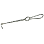 Obwegeser Tissue Retractor, Curved Down, 25mm x 7mm 