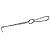 Obwegeser Tissue Retractor, Curved Down, 25mm x 7mm 