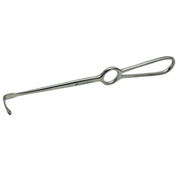 Obwegeser Tissue Retractor, Curved Down, 25mm x 7mm 