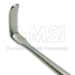 Obwegeser Tissue Retractor, Curved Down, 31mm x 10mm - 19004-1600-11