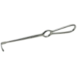 Obwegeser Tissue Retractor, Curved Down, 31mm x 10mm 