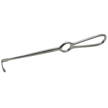 Obwegeser Tissue Retractor, Curved Down, 31mm x 10mm 