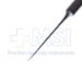Olk Retinal Pick, Angled 110 Degrees, 0.5mm Tip, Round Knurled Handle, Dull Finish, Overall Length 4-7/8" (123mm) - 5-1719