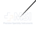 Olk Retinal Pick, Angled 130 Degrees, 0.5mm Tip, Round Knurled Handle, Dull Finish, Overall Length 5-1/8" (129mm) - 5-1727